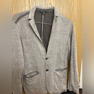 John varvatos gray blazer